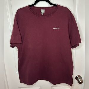 Bench men’s Rouge Red Tshirt XXL 2XL 2 Extra Large men